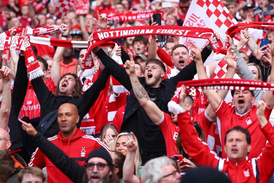 Tests were conducted last season with fans of the Premier League and the Championship.  Photo: Jack Finney/Offside/Offside via Getty Images