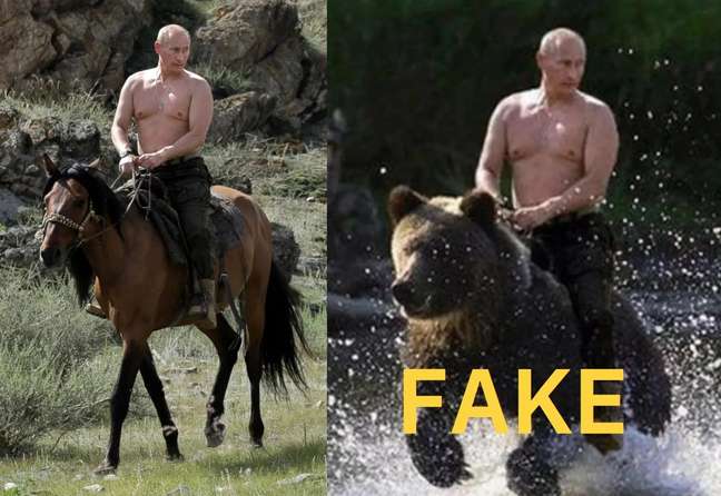 Or do you really think that Vladimir Putin rode bears?