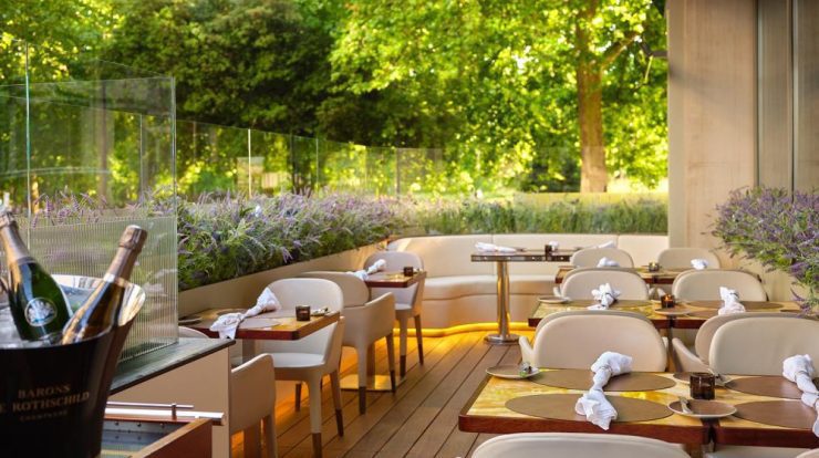 London: CUT at 45 Park Lane offers al fresco dining