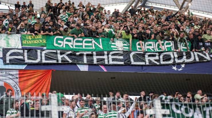 UEFA sues Celtic over royal family banner