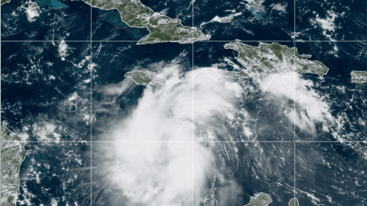 Tropical Storm Ian today (24);  Meteorologists predict it will become a hurricane in the coming days - CIRA / NOAA - CIRA / NOAA