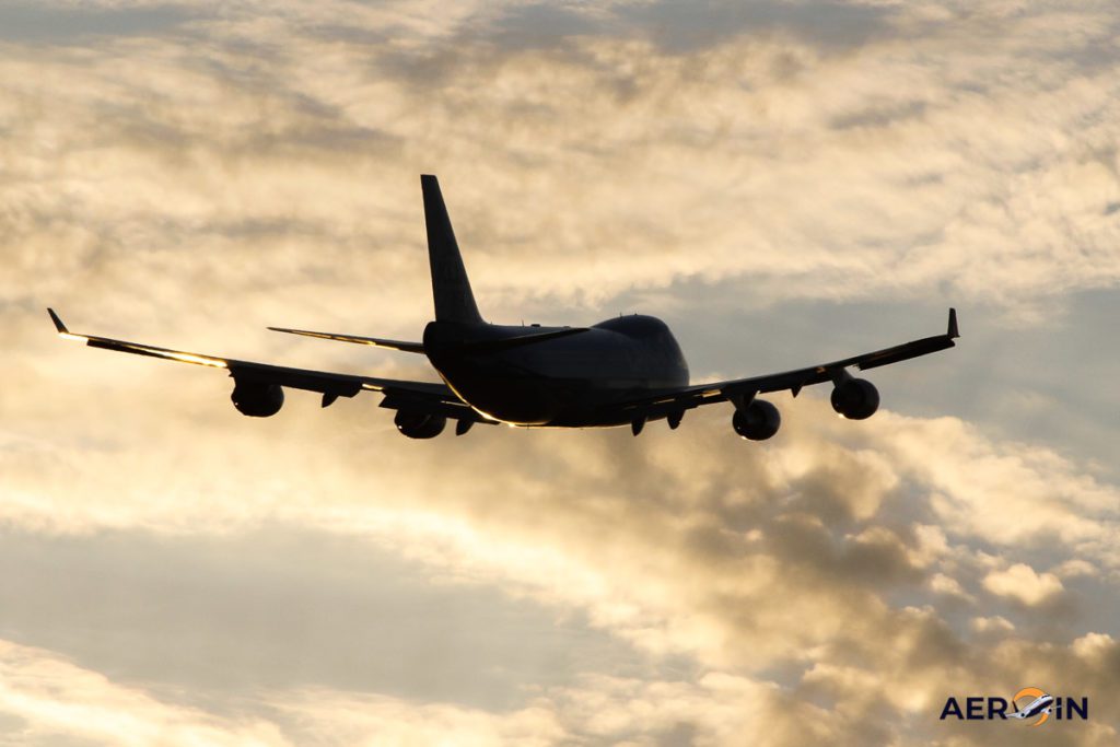 Boeing 747-400F aircraft