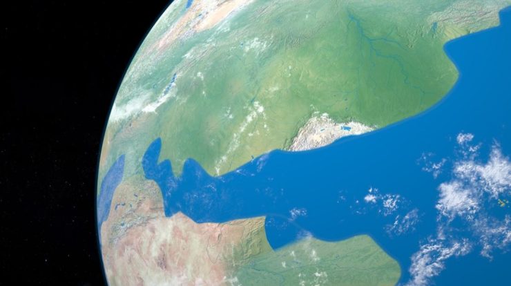 A new supercontinent begins to form on Earth