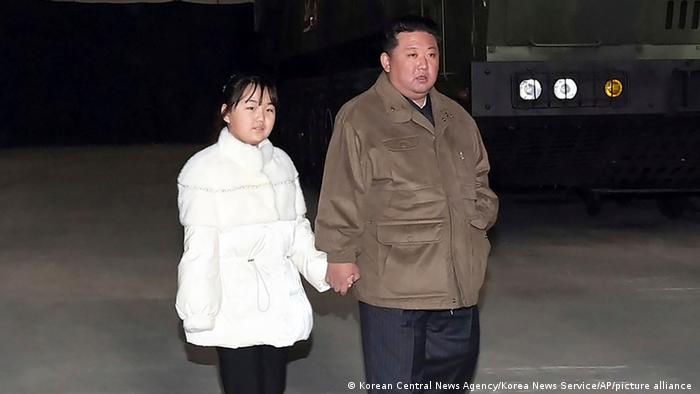 Kim Jong Un’s daughter appears in public for the first time