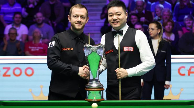 Ding Junhui dominates the opening session of the UK Championship final in York